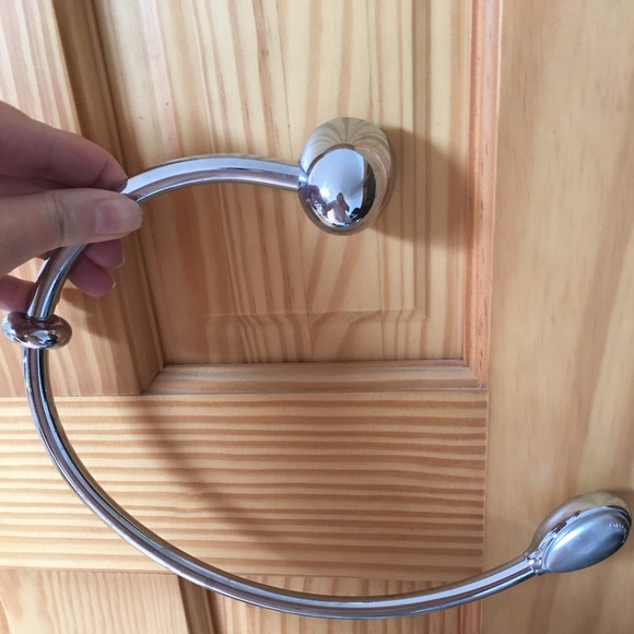New moder chrome towel hook hanger - Picture 3 of 3